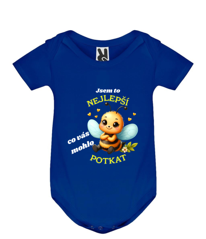 Body Jsem to nejlepší co vás mohlo potkat - Barva: Modrá