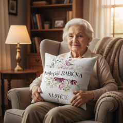 Polštář nejlepší babička na světě