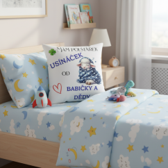 Polštář Usínaček ovečka od babičky a dědy