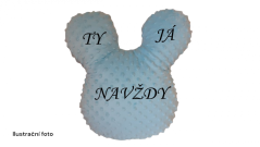 Polštář Mickey - Ty a já navždy