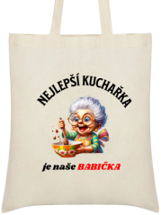 Taška Nejlepší kuchařka je babička