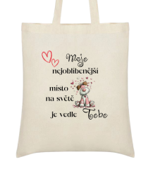 Taška s motivem lásky