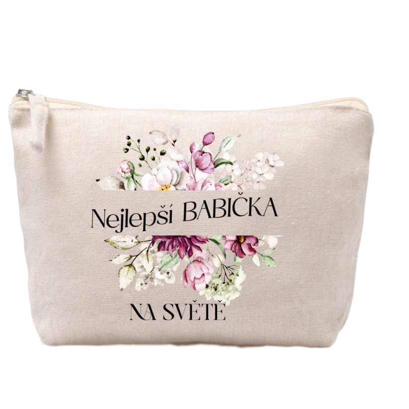 Kosmetiská taštička Nejlepší babička