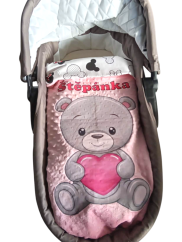 Minky deka se jména – motiv Medvídek holka