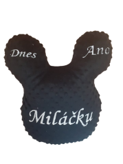 Polštář Mickey - Dnes ANO, dnes NE Miláčku