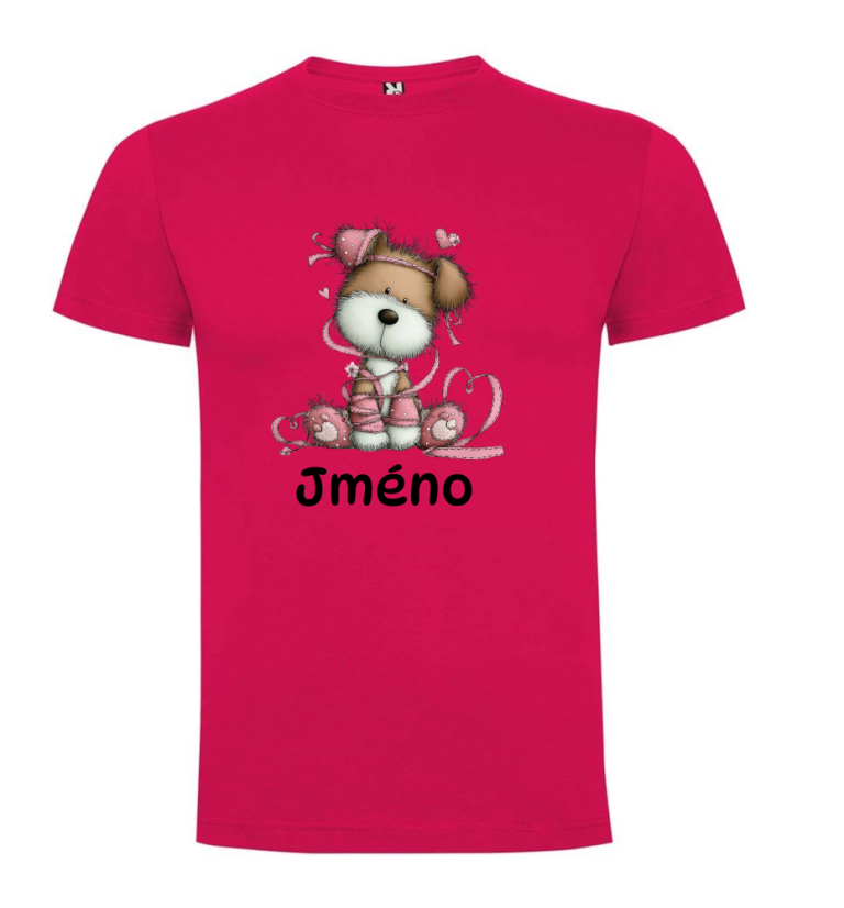 Tričko se jménem pejsek