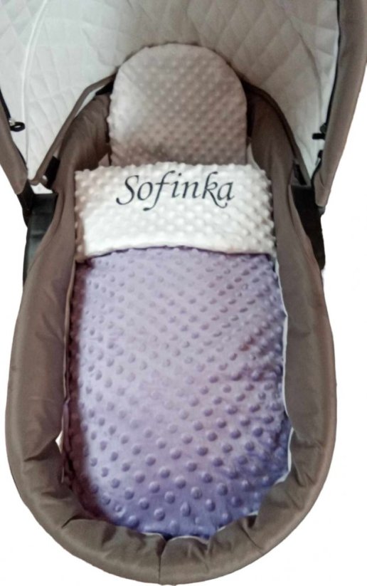 Minky deka s výšivkou jména