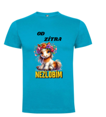 Tričko pony Od zítra nezlobím