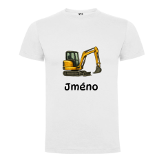 Tričko se jménem bagr