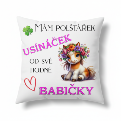 Polštář Usínaček poník od babičky