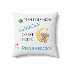 Polštář Usínaček od prababičky