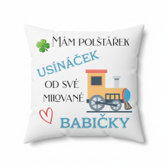 Polštář Usínaček od babičky - vláček