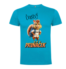 Tričko Čerství prvňáček veverka