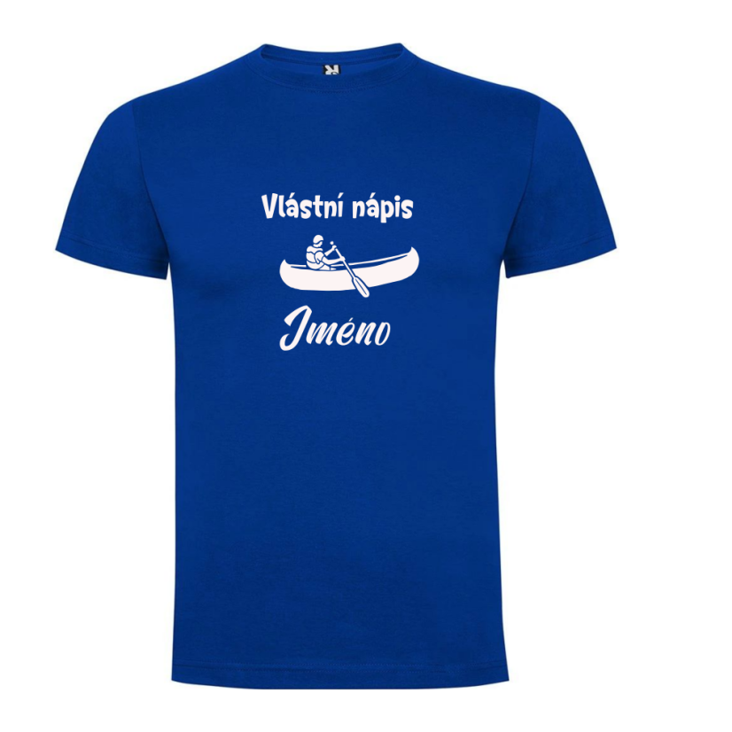 Vodácké tričko vlastní nápis a jméno