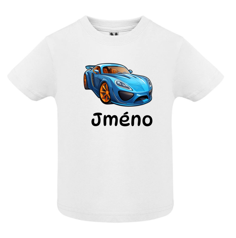 Tričko se jménem auto