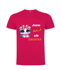 Tričko kotě Jsem malá, ale šikovná