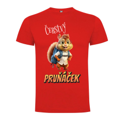 Tričko Čerství prvňáček veverka