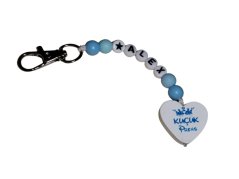 Přívěsek na klíče srdíčko - vlastní jméno