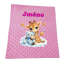 Minky deka se jména – motiv Žirafa - Druhá strana bavlna: Minnie
