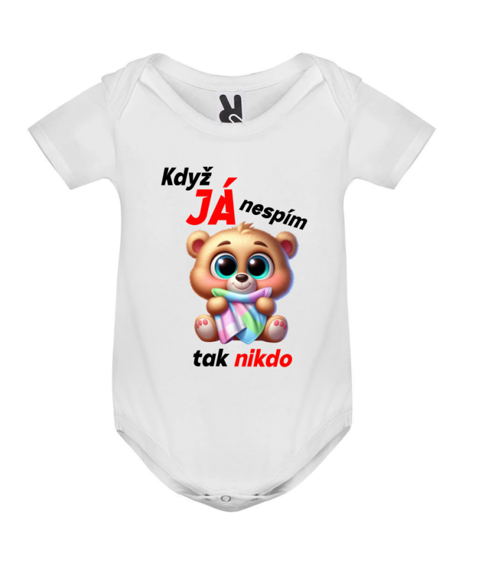 Body méďa Když JÁ nespím tak nikdo nespí