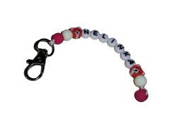 Přívěsek na klíče medvídek - vlastní jméno