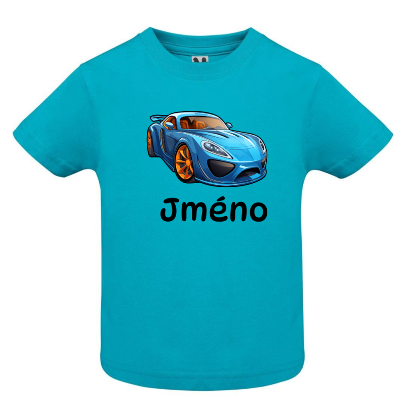 Tričko se jménem auto