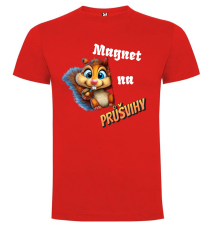 Tričko veverka magnet na průšvihy