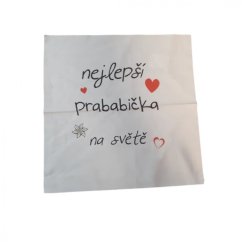 Polštář Nejlepší prababička na světě