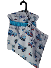 Kapsář do školky - stavební stroje