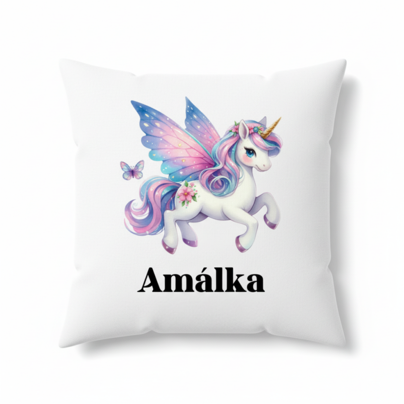 Polštář Jednorožec se jménem